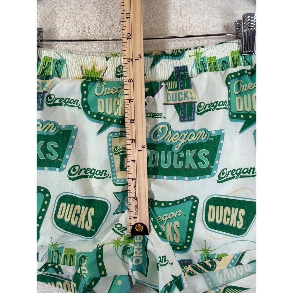 Concepts Sport Oregon Ducks Sleep Shorts Mens Large Green Retro Neon Sign Boxer